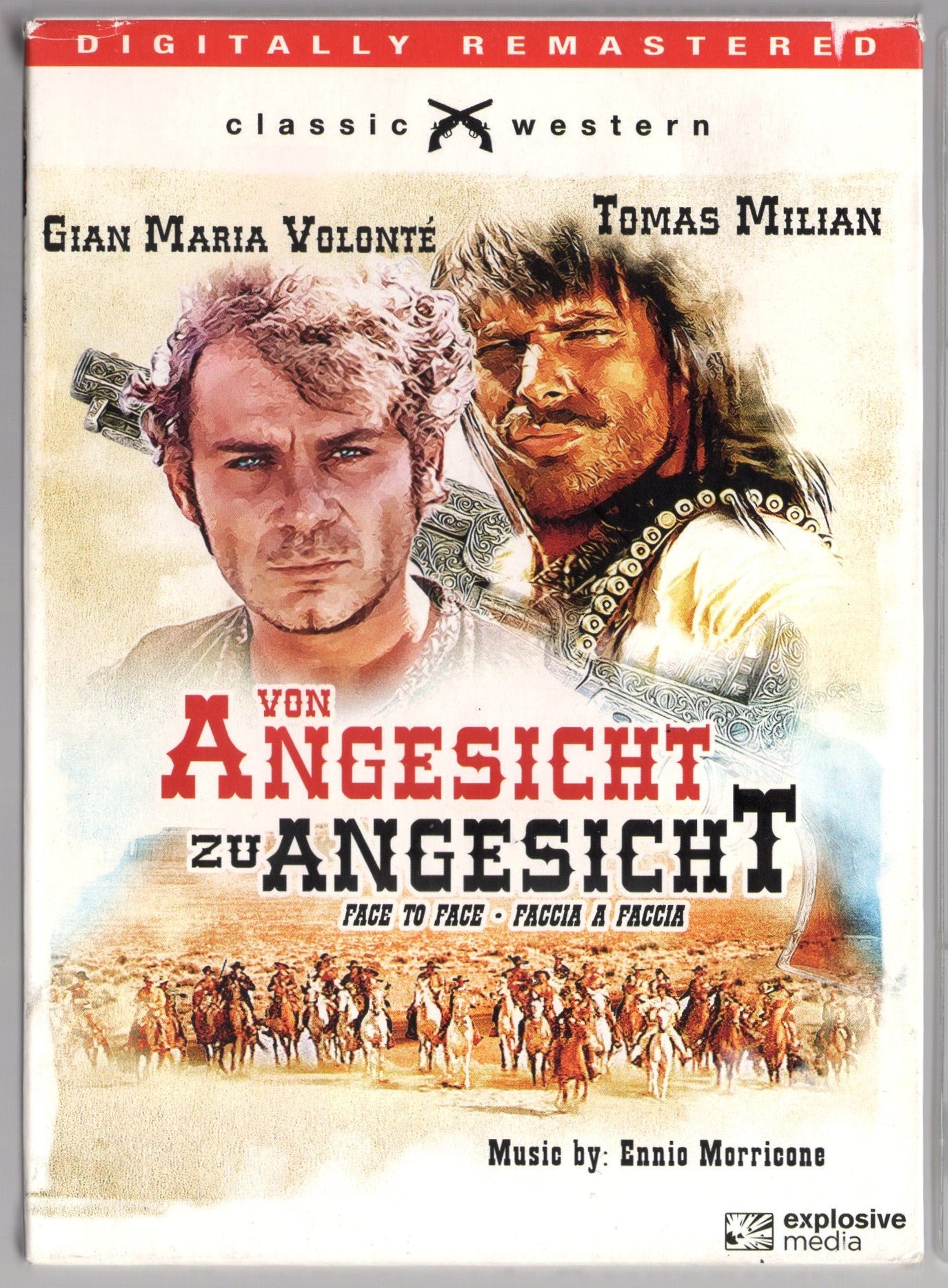 Faccia a Faccia - Face to Face (1967) DVD KÄYTETTY