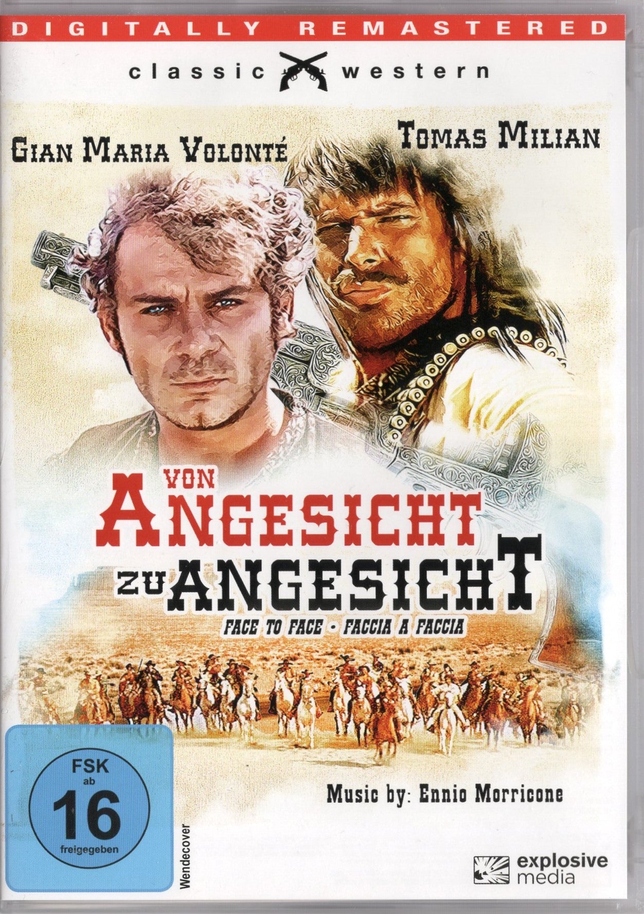 Faccia a Faccia - Face to Face (1967) DVD KÄYTETTY