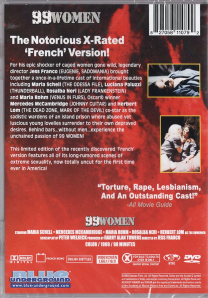 99 Women (Les Brûlantes) DVD