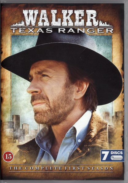 Walker, Texas Ranger – Kausi 1 DVD KÄYTETTY