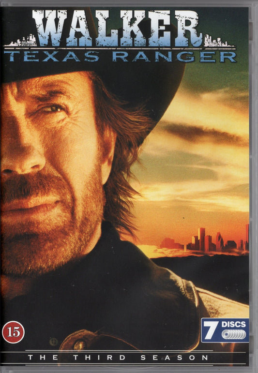Walker, Texas Ranger – Kausi 3 DVD KÄYTETTY