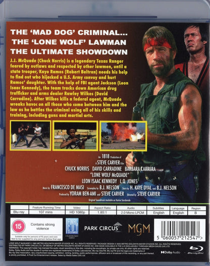 Lone Wolf McQuade (USA 1983) BD