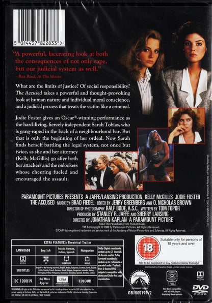 Accused - Syytetty (1988) DVD