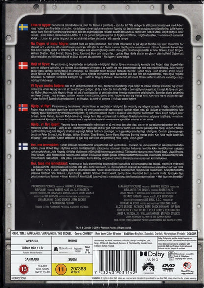 Hei, me lennetään 1 & 2 (1980 & 1982) DVD