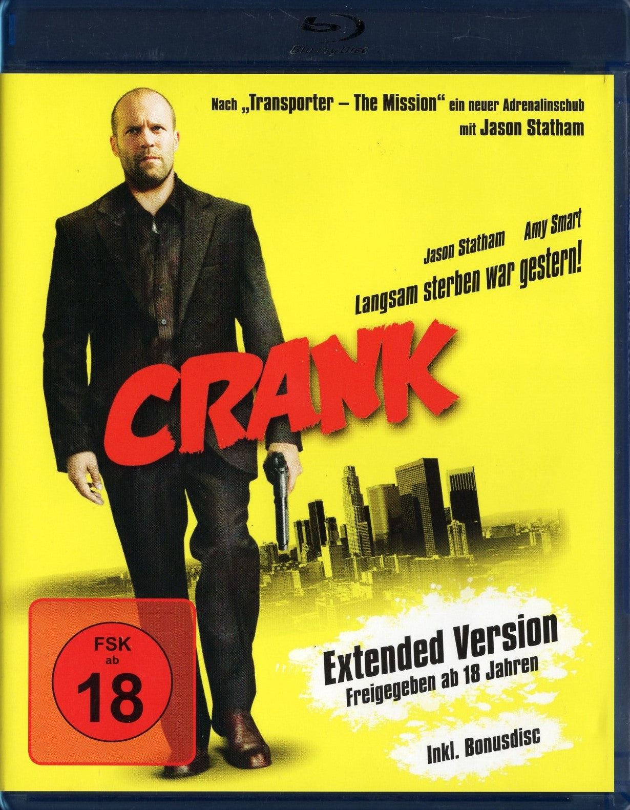 Crank - Extended Version (2006) BD KÄYTETTY
