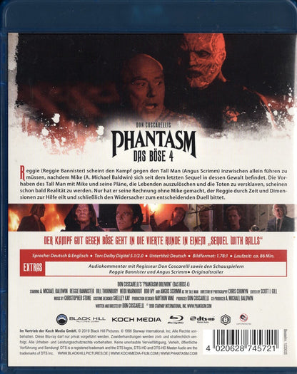 Phantasm IV: Oblivion (1998) BD KÄYTETTY