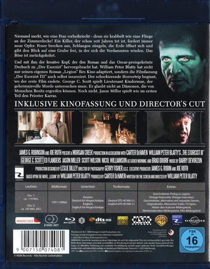 Exorcist III (1990) BD KÄYTETTY