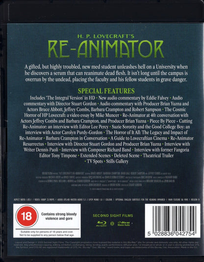 Re-Animator (1985) BD