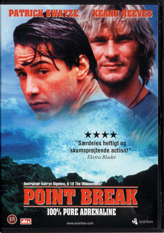 Point Break - Myrskyn ratsastajat (1991) DVD KÄYTETTY