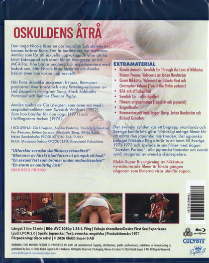 Oskuldens åtrå - Desire First Sex Experience (1971) BD