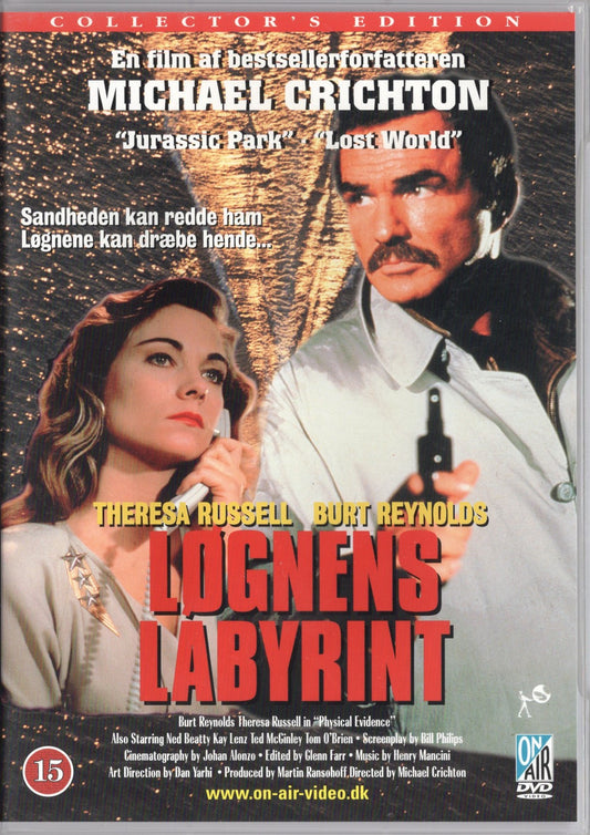 Physical Evidence – Tuntematon tappaja (1989) DVD KÄYTETTY