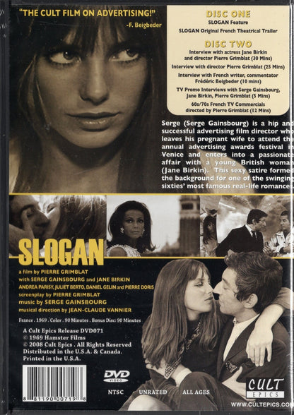 Slogan (1969) DVD