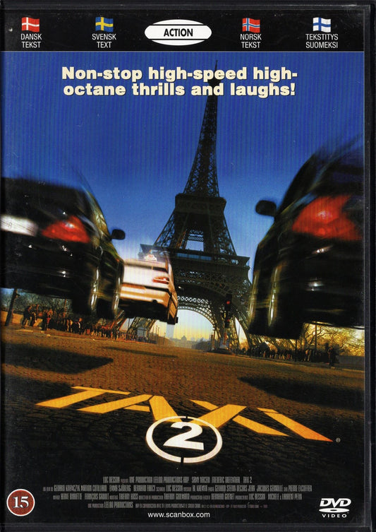 Taxi 2 (1999) DVD KÄYTETTY