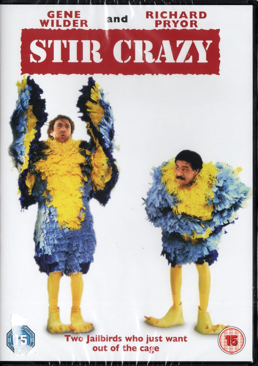 Stir Crazy - Mänteillä menee lujaa (1980) DVD