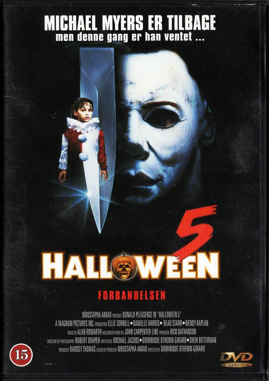 Halloween 5 (1989) DVD KÄYTETTY
