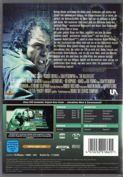 Killer Elite - Tapporyhmä (USA 1975) DVD KÄYTETTY