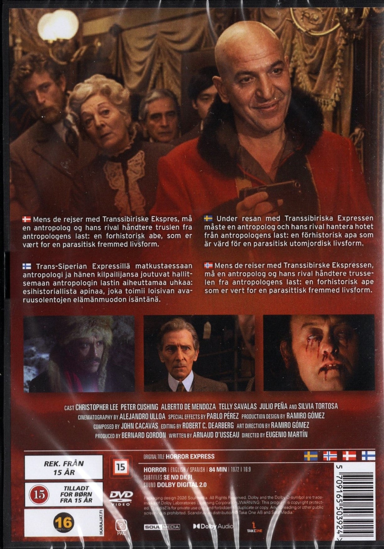 Horror Express (1972) DVD