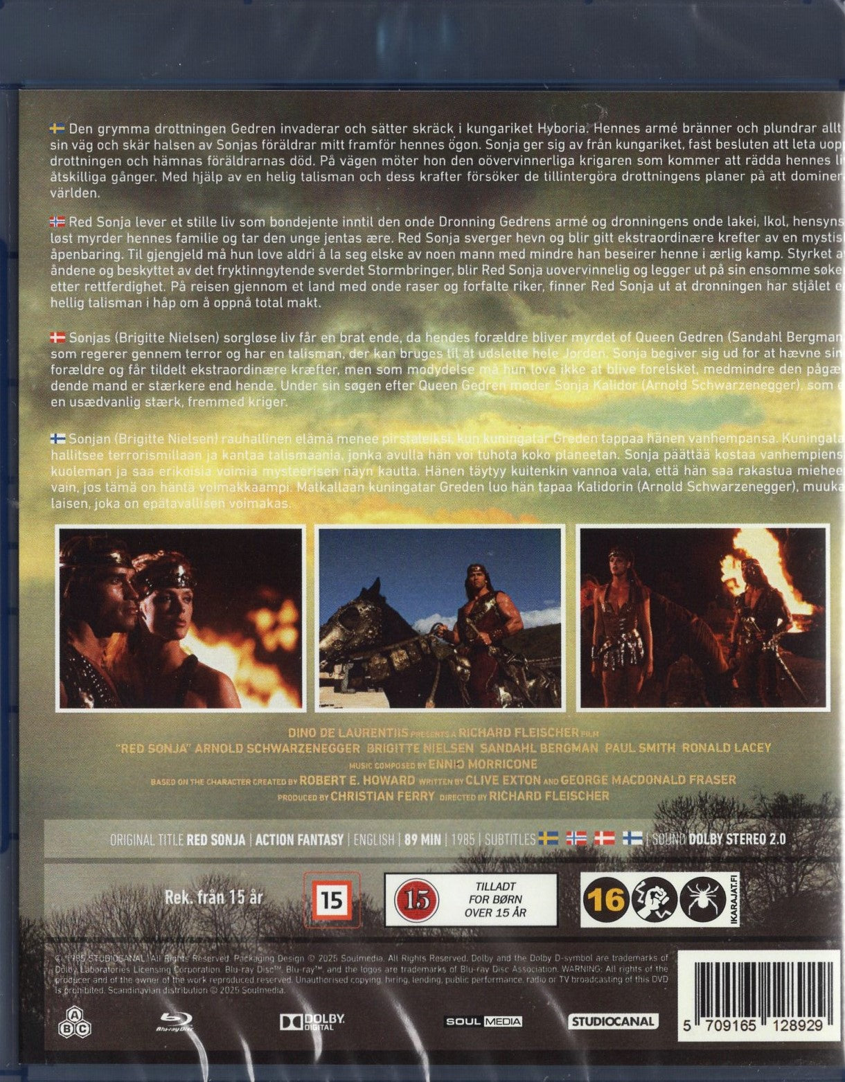 Red Sonja (1985) BD