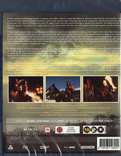 Red Sonja (1985) BD