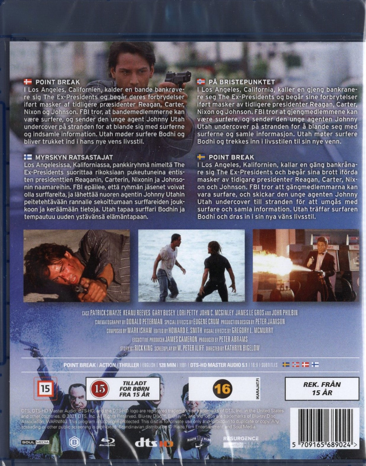 Point Break - Myrskyn ratsastajat (1991) BD