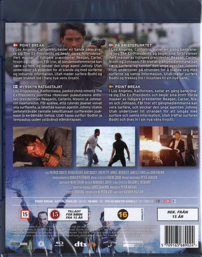 Point Break - Myrskyn ratsastajat (1991) BD