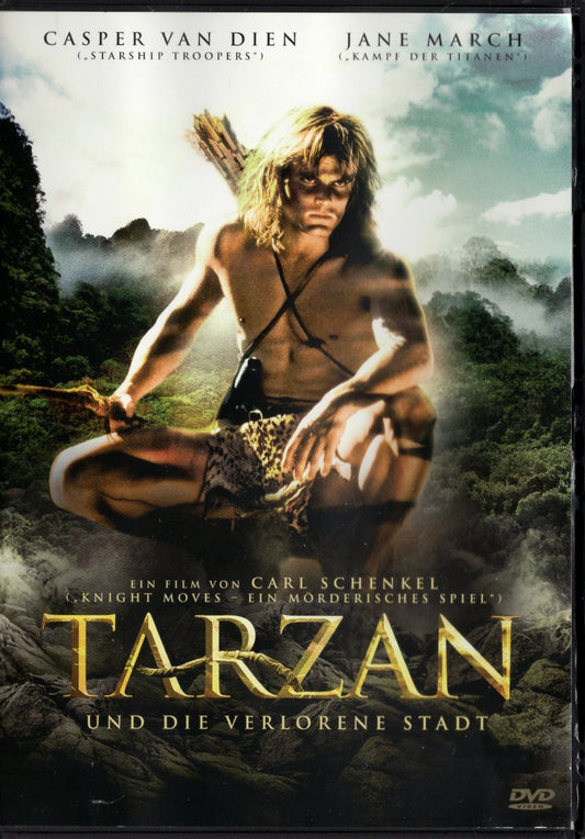 Tarzan and the Lost City (1998) DVD KÄYTETTY