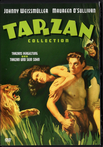 Tarzan ja valkoinen nainen & Tarzanin poika (1934/39) DVD KÄYTETTY