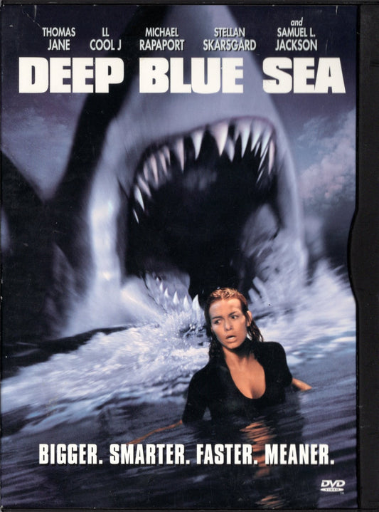 Deep Blue Sea (1999) DVD KÄYTETTY