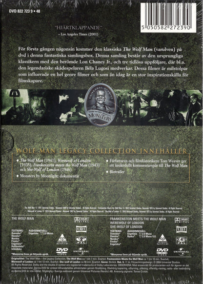 Wolf Man – The Legacy Collection (1935-1946) DVD KÄYTETTY
