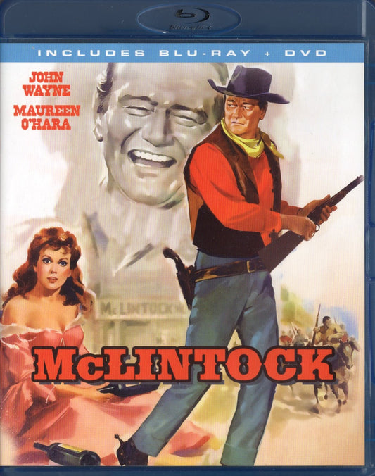 McLintock! (1963) BD + DVD KÄYTETTY