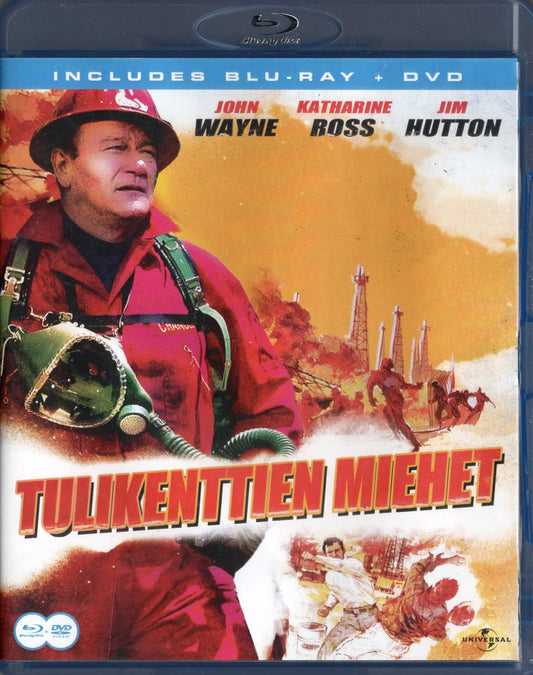 Hellfighters - Tulikenttien miehet (1968) BD + DVD KÄYTETTY
