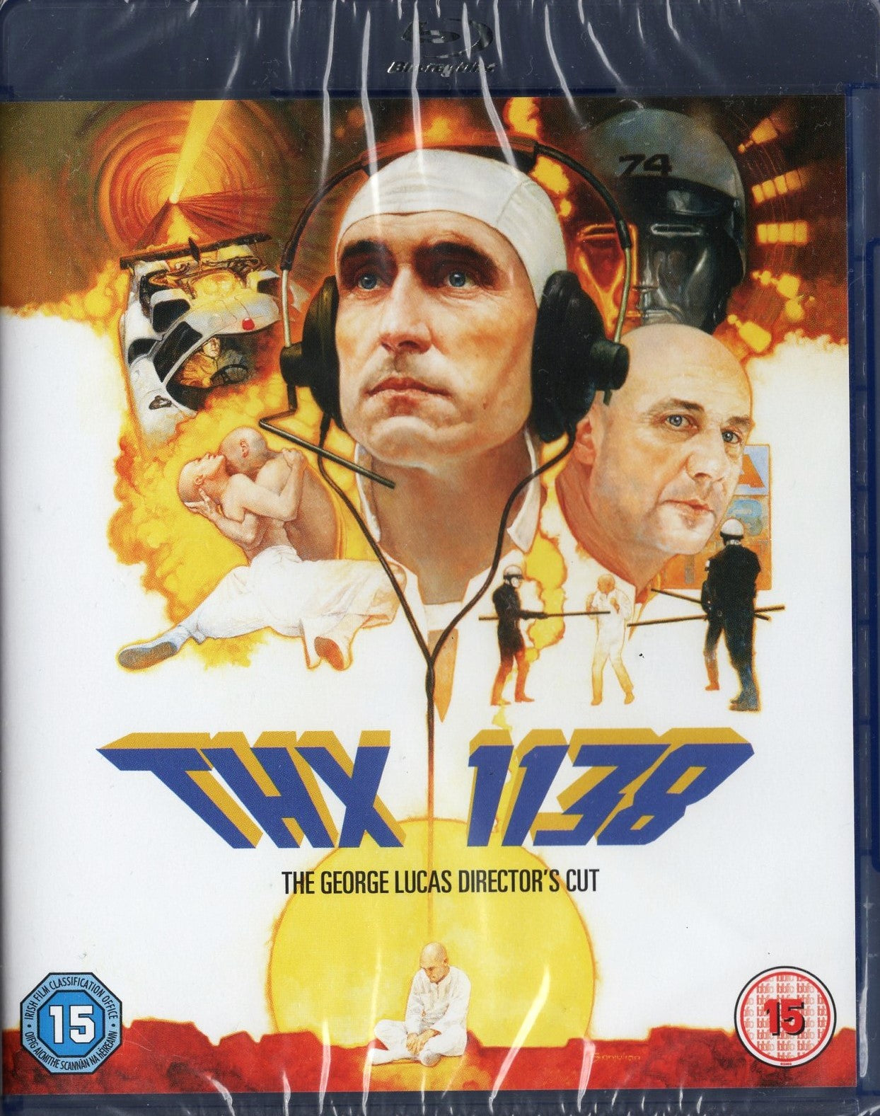 THX 1138 – The George Lucas Director's Cut (1971) BD KÄYTETTY