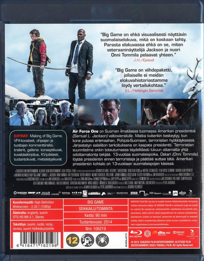 Big Game (2014) BD KÄYTETTY