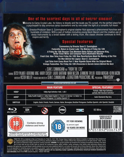 Friday the 13th (1980) BD KÄYTETTY