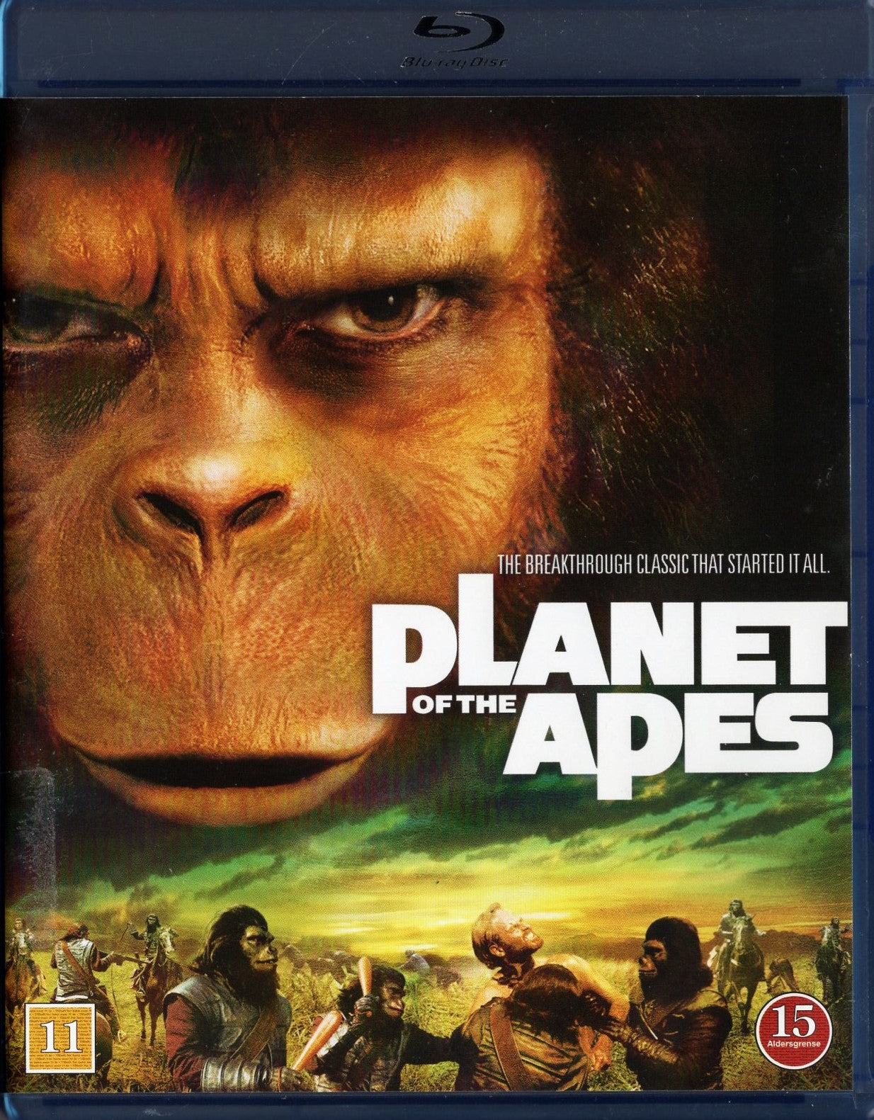 Planet of the Apes- Apinoiden planeetta (1968) BD KÄYTETTY