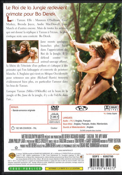 Tarzan, the Ape Man (1981) DVD KÄYTETTY