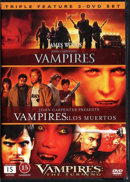 John Carpenter’s Vampires Trilogy (1998-2004) DVD KÄYTETTY