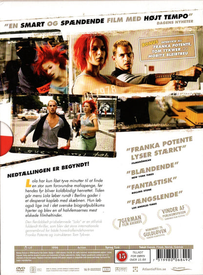 Run Lola Run - Juokse Lola! (1998) DVD KÄYTETTY