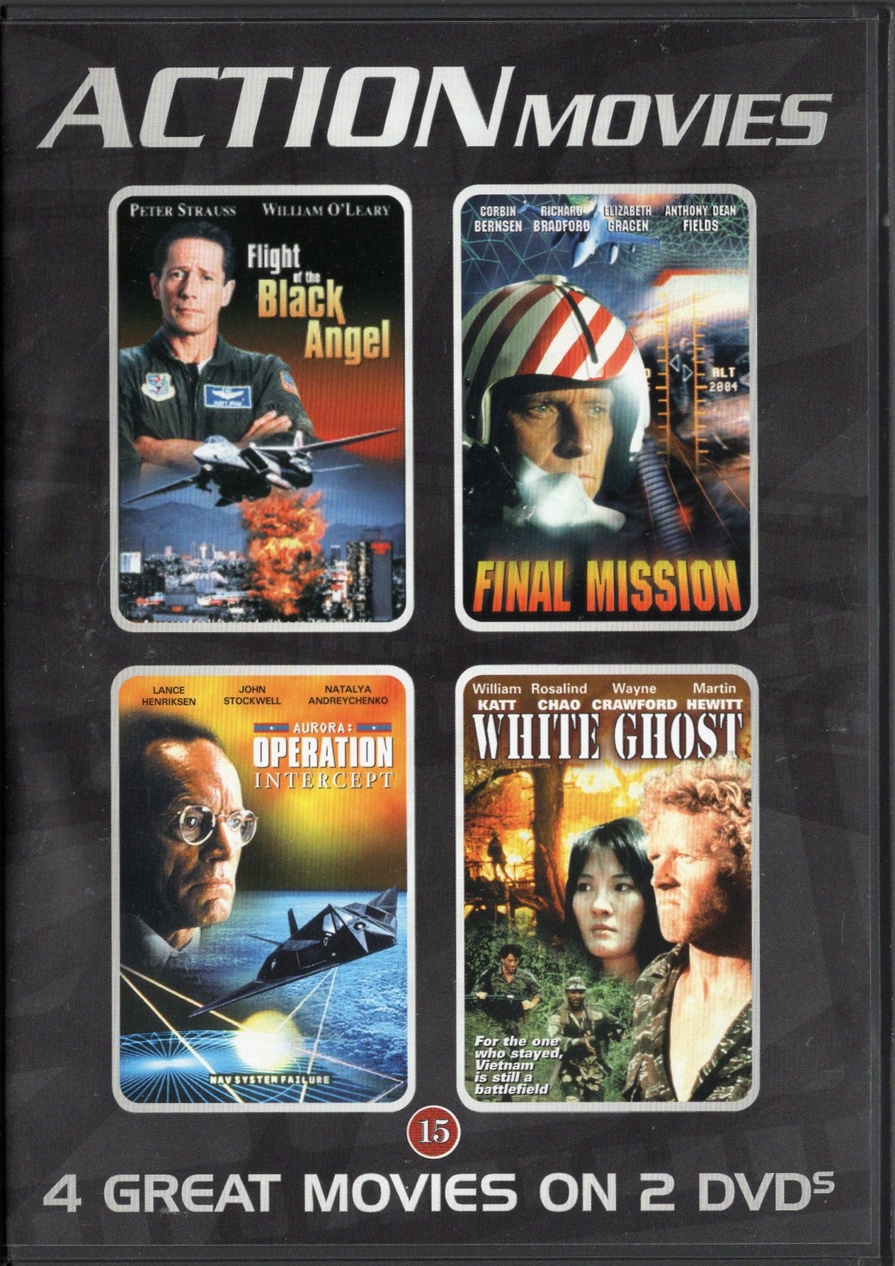 Action Movies – 4 elokuvan kokoelma DVD KÄYTETTY