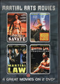 Martial Arts Movies – 4 elokuvan kokoelma DVD KÄYTETTY