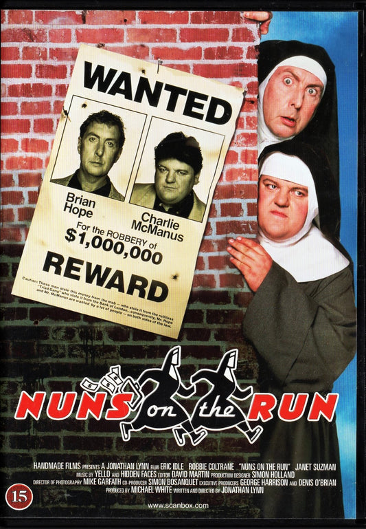 Nuns on the Run - Nunnat karkuteillä (1990) DVD KÄYTETTY