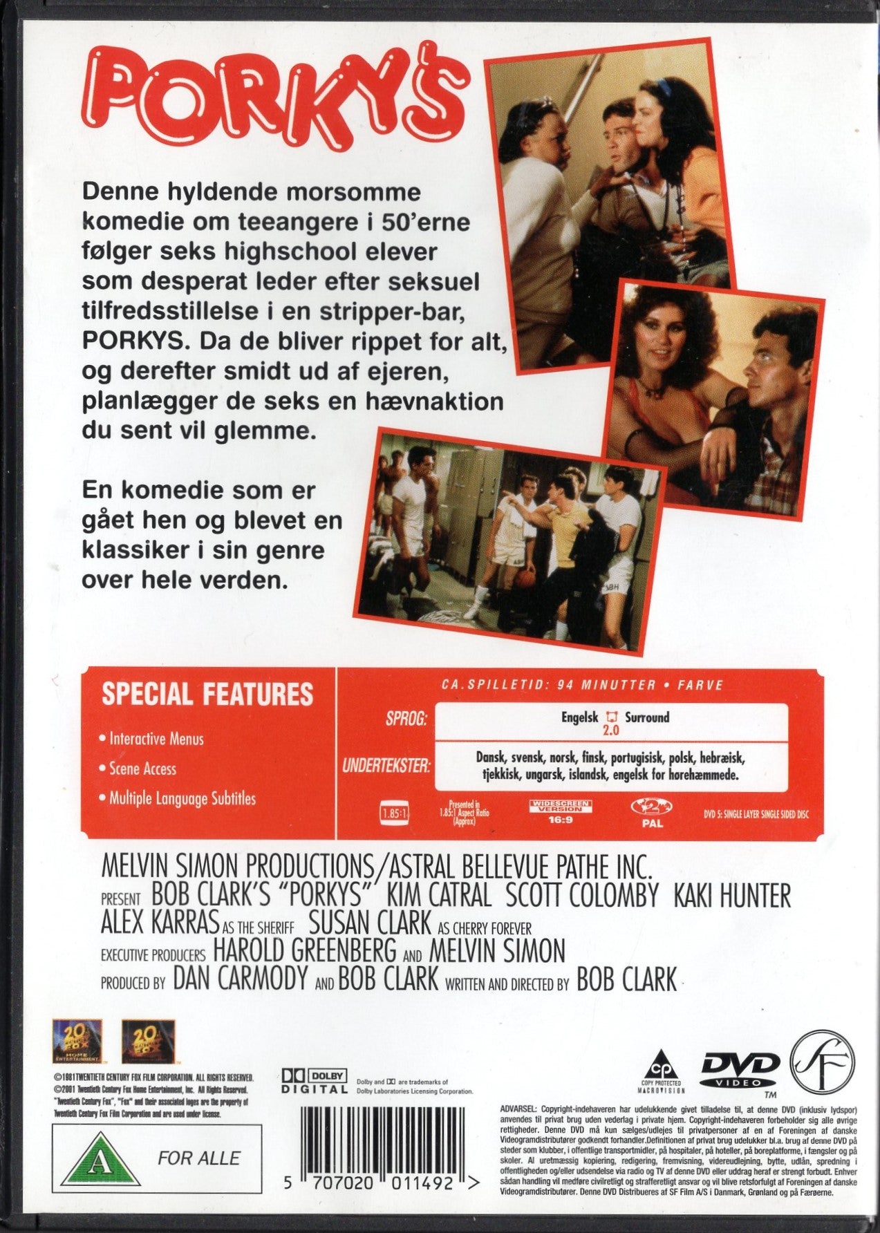Porky’s – Kuuma nuoriso (1981) DVD KÄYTETTY