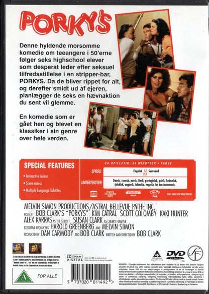 Porky’s – Kuuma nuoriso (1981) DVD KÄYTETTY