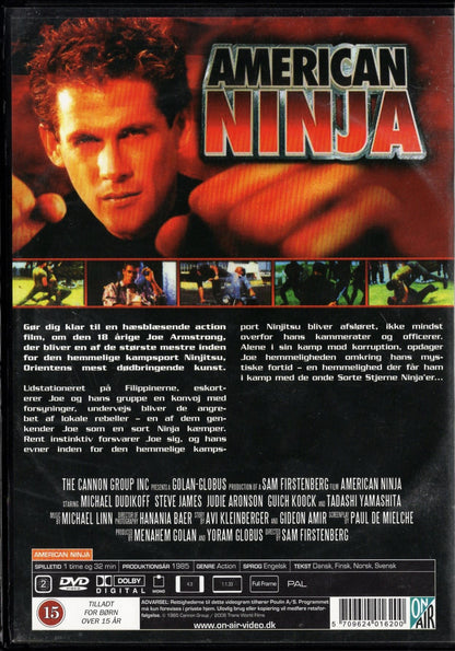 American Ninja (1985) DVD KÄYTETTY
