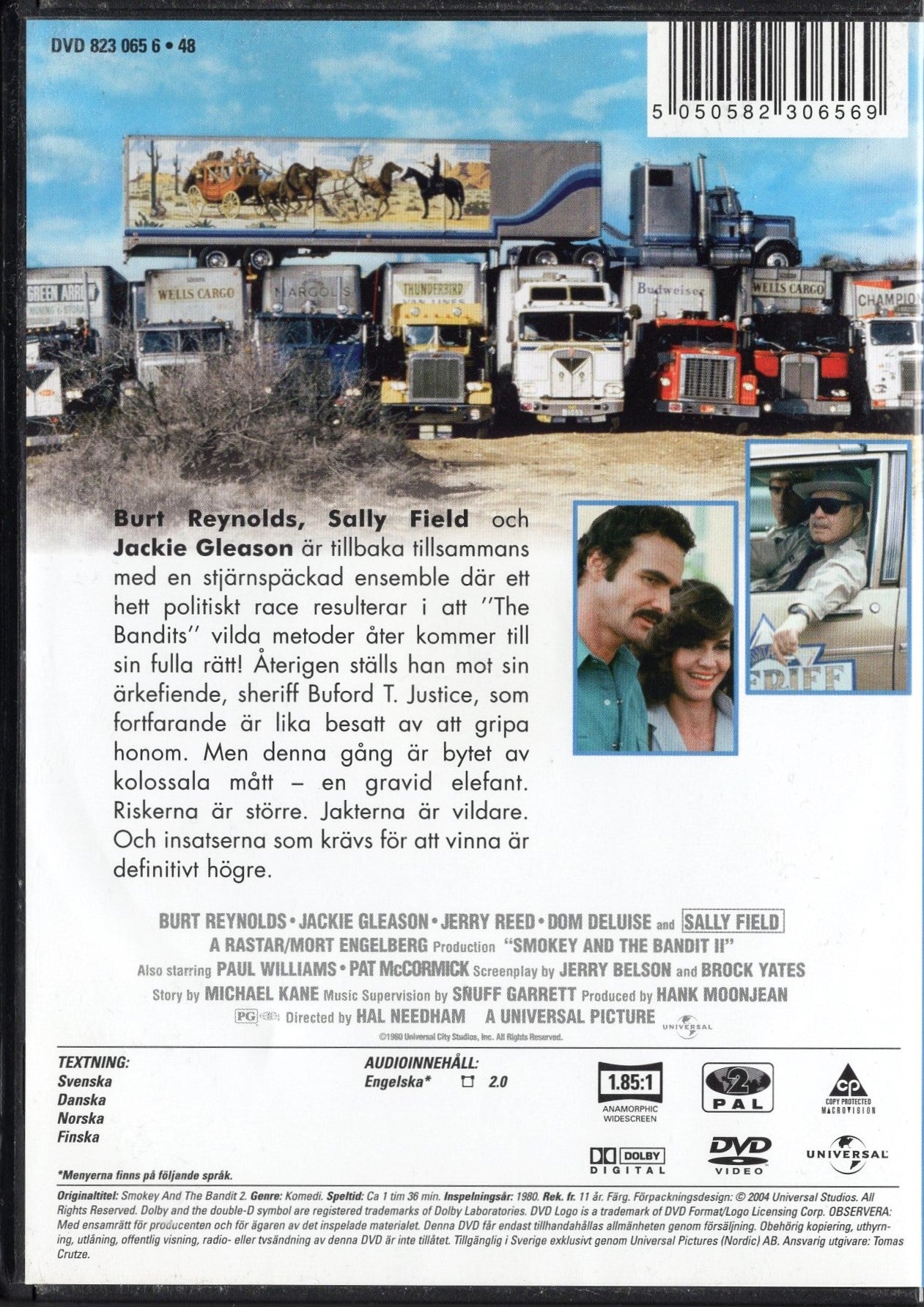 Smokey and the Bandit II – Konna ja Koukku 2 (1980) DVD KÄYTETTY