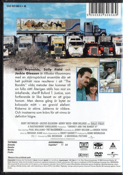Smokey and the Bandit II – Konna ja Koukku 2 (1980) DVD KÄYTETTY