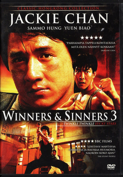Winners &amp; Sinners 3 (Twinkle Twinkle Lucky Stars) DVD KÄYTETTY