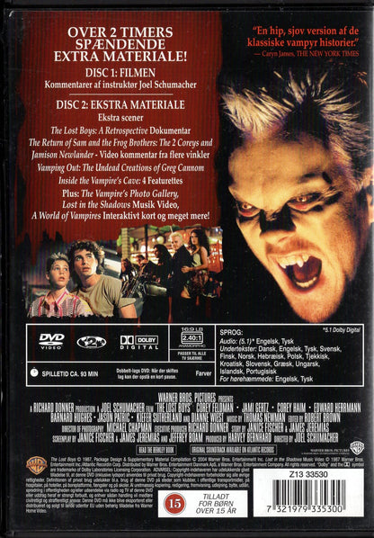 Lost Boys (1987) – 2 Disc Special Edition DVD KÄYTETTY