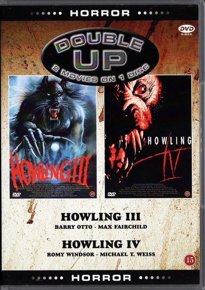 Howling III (1987) / Howling IV: The Original Nightmare (1988) DVD KÄYTETTY
