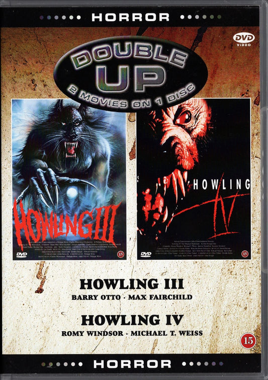 Howling III (1987) / Howling IV: The Original Nightmare (1988) DVD KÄYTETTY